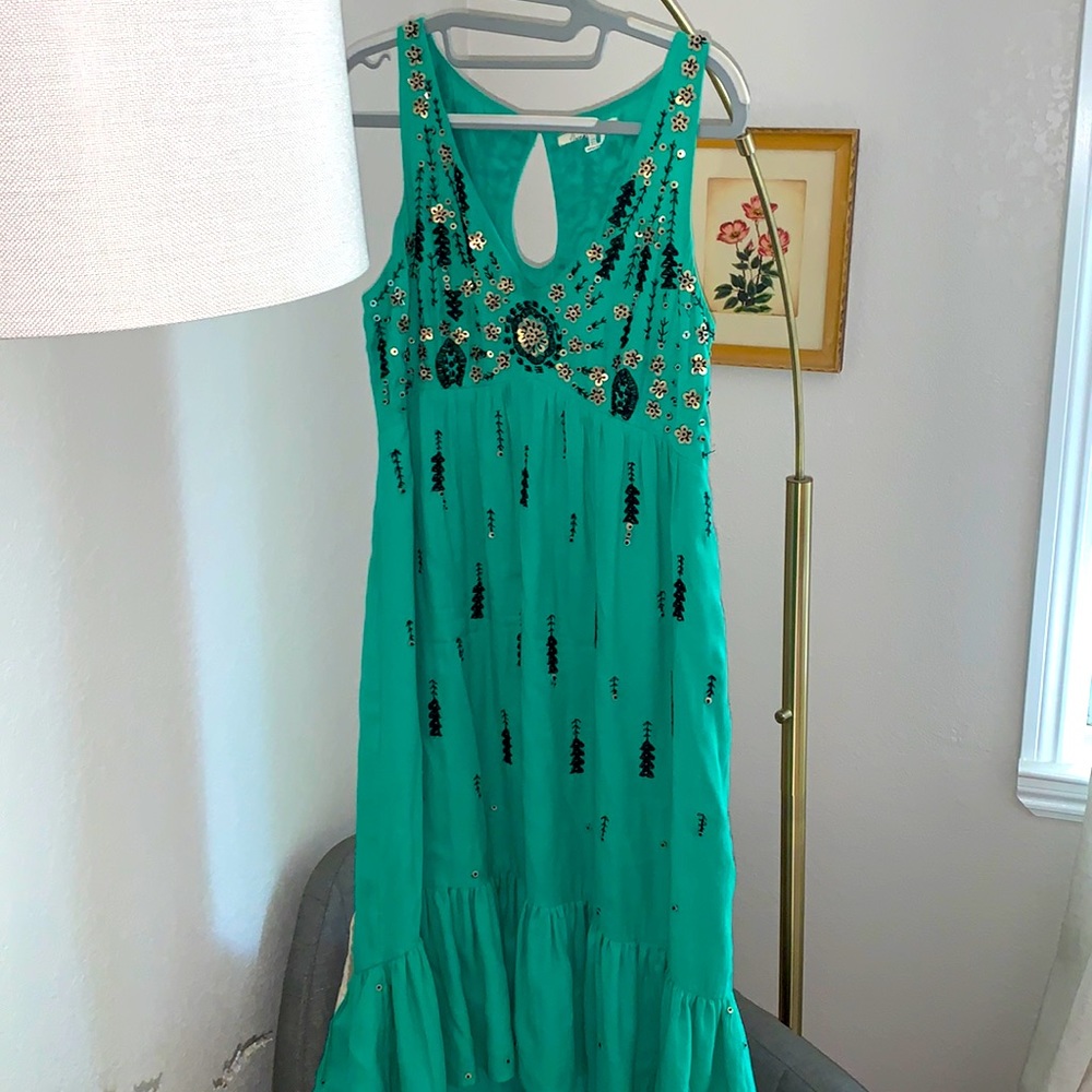 Free people floreat sequin dress